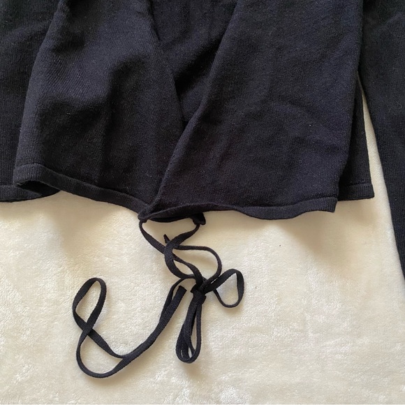 SOLD AND NOW THIS Tie Sweater Top - Picture 2 of 3